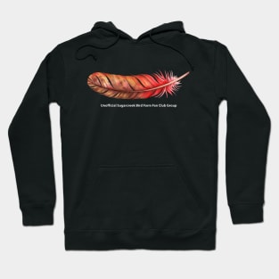 red feather Hoodie